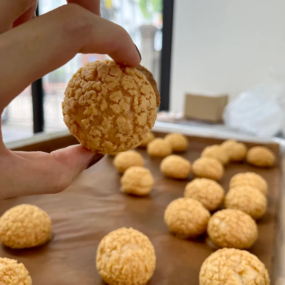 Su kem vỏ giòn · Mẫu 2 · Hộp 6 bánh