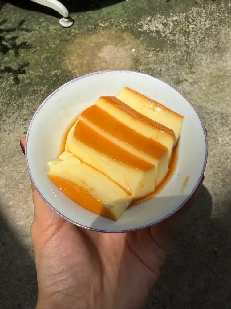 Bánh flan · Mẫu 1